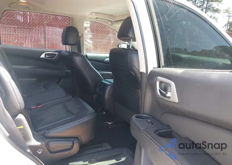 2017 Nissan Pathfinder Sl z USA, uszkodzony, nr VIN 5N1DR2MN9HC647317